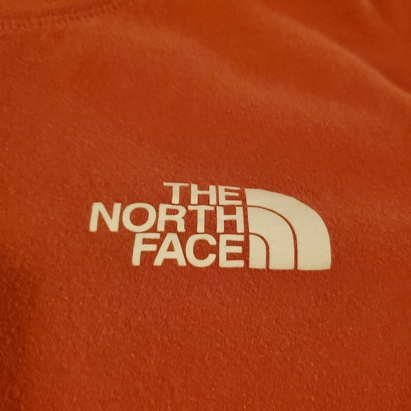 The North Face size large women Tshirt. Never Stop Exploring. Burnt orange. - Picture 3 of 7